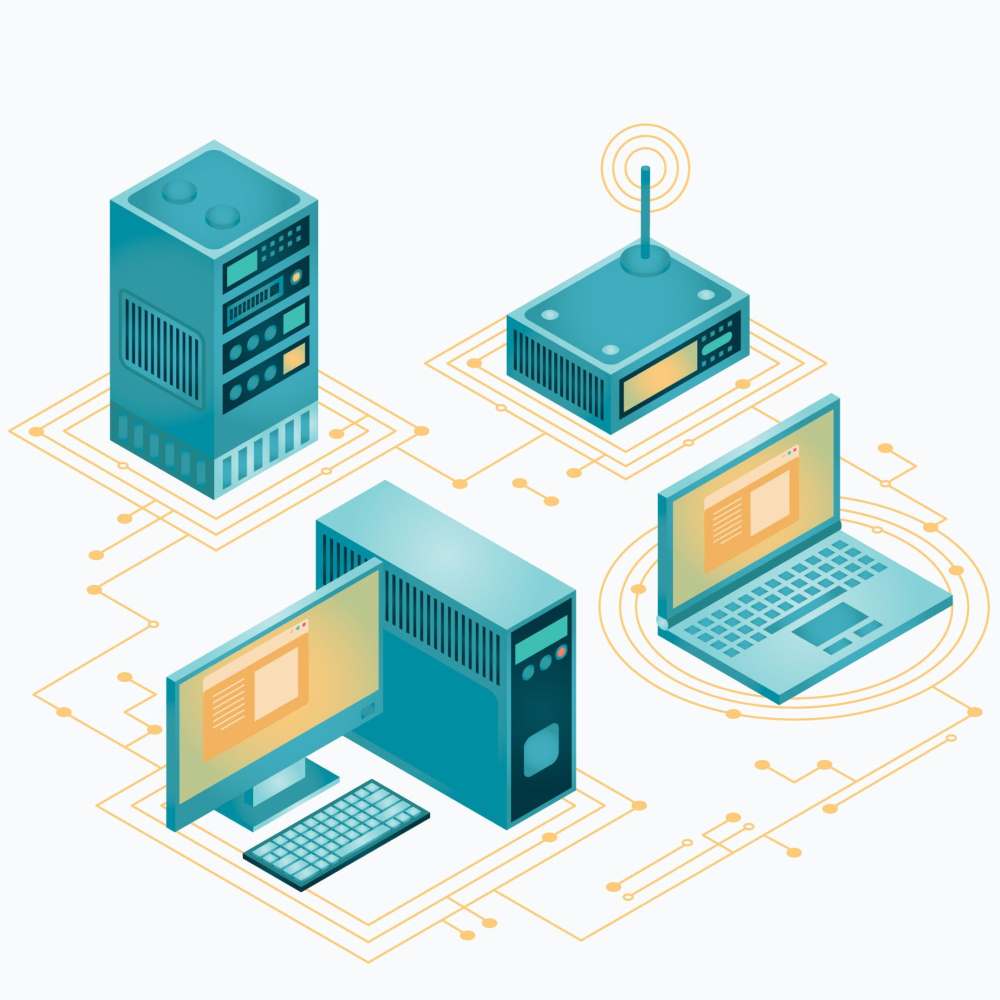 نصب و راه‌اندازی شبکه‌